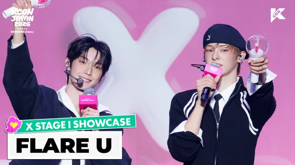 FLARE U KCON 2026 サイン入りポラロイド ⭐X STAGE I SHOWCASE I FLARE U | KCON JAPAN 2026