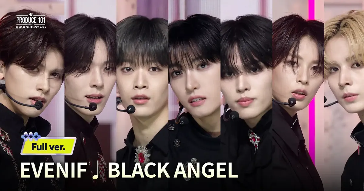 CONCEPT BATTLE Full ver.｜BLACK ANGEL｜PRODUCE 101 JAPAN SHINSEKAI