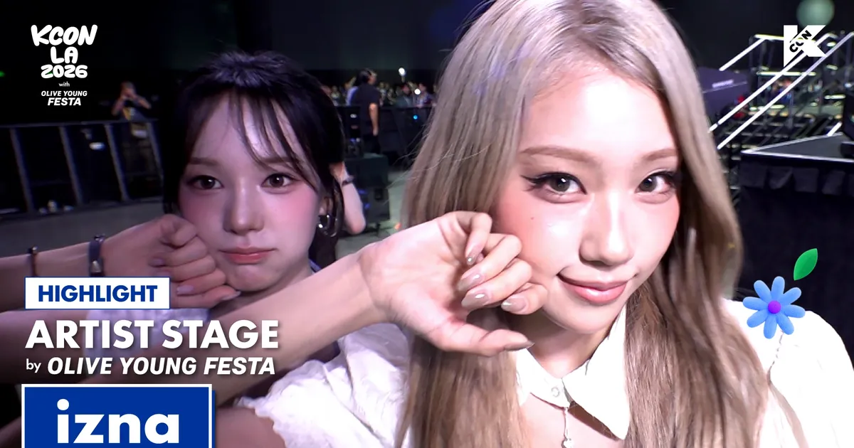 izna 's ARTIST STAGE HIGHLIGHT🍀 | KCON LA 2026