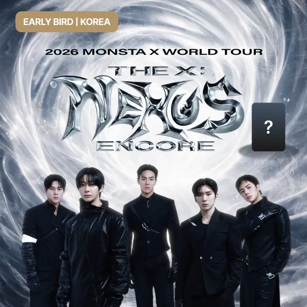 [얼리버드/포토카드 특전] MONSTA X WORLD TOUR [THE X : NEXUS] - ENCORE LIVE STREAMING - 대한민국 거주자 thumbnail